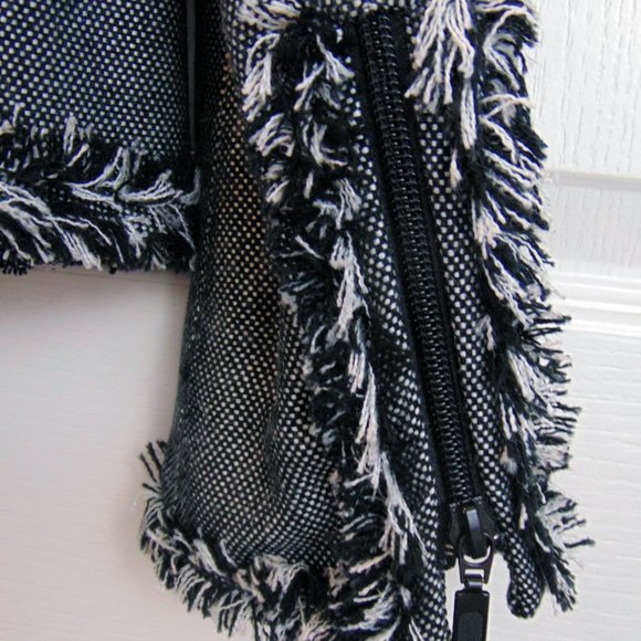 Hygard Fringed Blazer - Designer - Size 10 - NEVER WORN - Picture 3 of 3